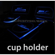 [CHANGE UP] Hyundai LF Sonata  - LED Cup Holder & Console Plate