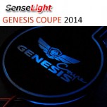LED-подсветка подстаканников - Hyundai The New Genesis Coupe (SENSELIGHT)