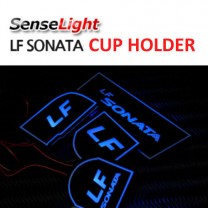 [SENSELIGHT] Hyundai LF Sonata - LED Cup Holder & Console Plate Full Set