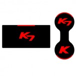 [7X] KIA K7 - LED Cup Holder & Console Interior Luxury Plates Set
