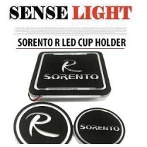 LED-подсветка подстаканников - KIA Sorento R (SENSELIGHT)