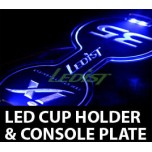 [LEDIST] Hyundai Tucson iX - LED Cup Holder & Console Plate NEW STYLE (VER.2)