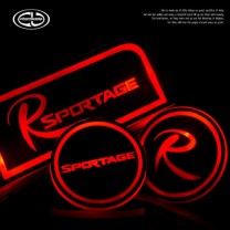 [CHANGE UP] KIA Sportage R  - LED Cup Holder & Console Plate (Ver.3)