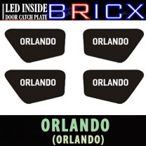 [BRICX] Chevrolet Orlando - LED Inside Door Catch Plates Set