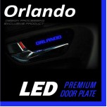 [DXSOAUTO] Chevrolet Orlando - LED Premium Door Plate Set