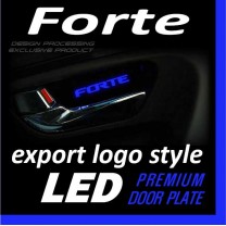 [DXSOAUTO] KIA Forte - LED Premium Door Plate Set Export