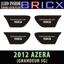 [BRICX] Hyundai 5G Grandeur HG - LED Inside Door Catch Plates Set
