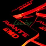 LED-вставки под ручки дверей - Hyundai Avante MD (LEDIST)