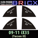 LED-вставки под ручки дверей - Hyundai Tucson iX (BRICX)