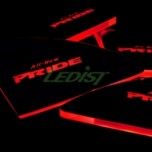 [LEDIST] KIA All New Pride - LED Inside Door Catch Plates Set