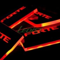 [LEDIST] KIA Forte / Cerato - LED Inside Door Catch Plates Set