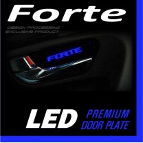 [DXSOAUTO] KIA Forte - LED Premium Door Plate Set