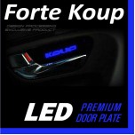 [DXSOAUTO] KIA Forte Koup - LED Premium Door Plate Set