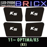 LED-вставки под ручки дверей - KIA K5 (BRICX)