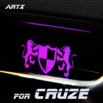 [ARTX] Chevrolet Cruze - Luxury Generation LED Inside Door Catch Plates Set