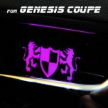 [ARTX] Hyundai Genesis Coupe - Luxury Generation LED Inside Door Catch Plates Set
