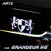 [ARTX] Hyundai Grandeur HG - Luxury Generation LED Inside Door Catch Plates Set
