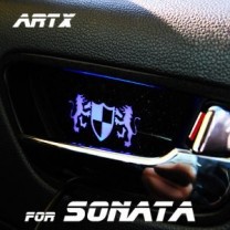 [ARTX] Hyundai YF Sonata - Luxury Generation LED Inside Door Catch Plates Set