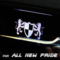 [ARTX] KIA All New Pride - Luxury Generation LED Inside Door Catch Plates Set