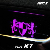 [ARTX] KIA K7 - Luxury Generation LED Inside Door Catch Plates Set