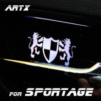 [ARTX] KIA Sportage R - Luxury Generation LED Inside Door Catch Plates Set
