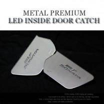 [CHANGE UP] Hyundai LF Sonata​ - Metal Premium LED Inside Door Catch Plates Set