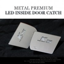 [CHANGE UP] KIA The New K5 - Metal Premium LED Inside Door Catch Plates Set