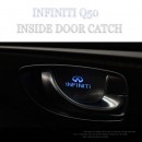 [CHANGE UP] INFINITI Q50 - LED Premium Inside Door Catch Plates Set