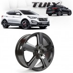 [MOBIS] Hyundai Santa Fe DM - TUIX OZ 19" Matt Black Alloy Wheels Set