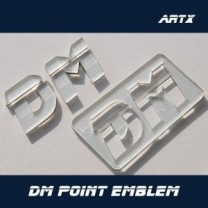 [ARTX] Hyundai Santa fe DM - Lettering Point Emblem DM - No.55