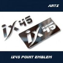 [ARTX] Hyundai Santa Fe DM - Lettering Point Emblem ix45 - No.10