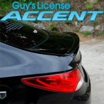 [ARTX] Hyundai New Accent - Trunk Lid Spoiler Set