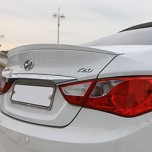 Лип-спойлер на крышку багажника (УРЕТАН) - Hyundai YF Sonata (MIJOOCAR)
