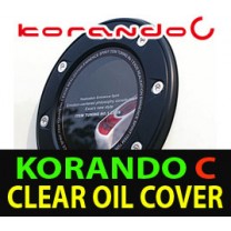 [EXOS] SsangYong Korando C - Clear Oil Cover with Oil cap
