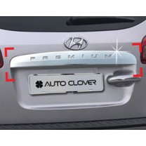 [AUTO CLOVER] Hyundai Santa Fe CM - Trunk Chrome Molding Set (C743)