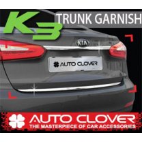 [AUTO CLOVER] KIA K3 / New Cerato - Trunk Chrome Molding Set (C756)