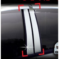 [AUTO CLOVER] Chevrolet Spark - PVC B Pillar Molding Set (A729)