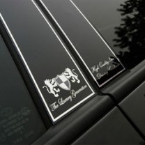 [ARTX] Hyundai Tucson iX  - Luxury Generation Glass B Pillar Molding Set