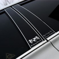 [ARTX] Hyundai YF Sonata - Luxury Generation Glass B Pillar Molding Set