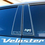 [ARTX] Hyundai Veloster - Luxury Generation Glass B Pillar Molding Set