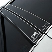 [ARTX] KIA All New Morning - Luxury Generation Glass B Pillar Molding Set