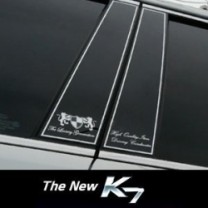 [ARTX] KIA New K7  Luxury Generation Glass B Pillar Molding Set