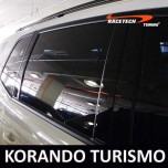 Молдинг центральных стоек Mirror - SsangYong Korando Turismo (RACETECH)