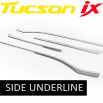 [KYOUNG DONG] Hyundai (New) Tucson iX - Chrome Side Under Line Molding Set (D-036)