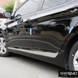 [KUMCHANG] Hyundai Avante MD - Door Finish Stainless Door Molding Set