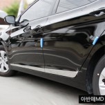 [KUMCHANG] Hyundai YF Sonata - Door Finish Stainless Door Molding Set