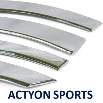 [AUTO CLOVER] SsangYong Actyon Sports - Fender Chrome Molding (A357)
