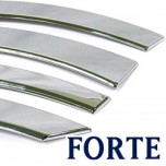 [AUTO CLOVER] KIA Forte -  Fender Chrome Molding (C201)