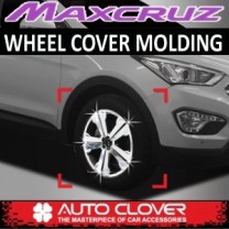 [AUTO CLOVER] Hyundai MaxCruz - Wheel Cover Chrome Molding Set (C872)