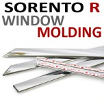 [AUTO CLOVER] KIA Sorento R - Window Chrome Molding Set (C102)